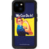 Rosie The Riveter Vintage War Poster iPhone 15 Plus Waterproof Case